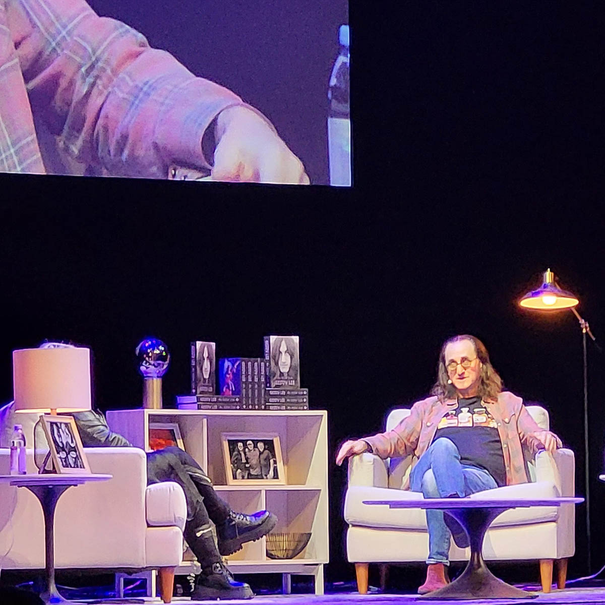 Geddy Lee 'My Effin' Life In Conversation' Tour Pictures - The Centre in Vancouver - Vancouver, British Columbia, Canada November 23rd, 2023
